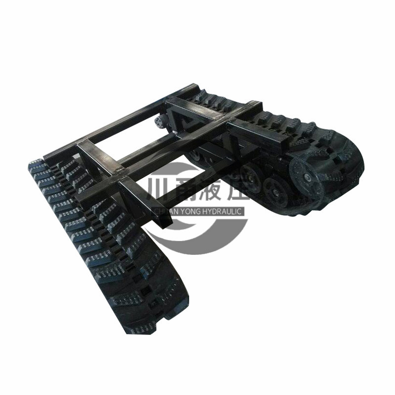 Rubber track chassis